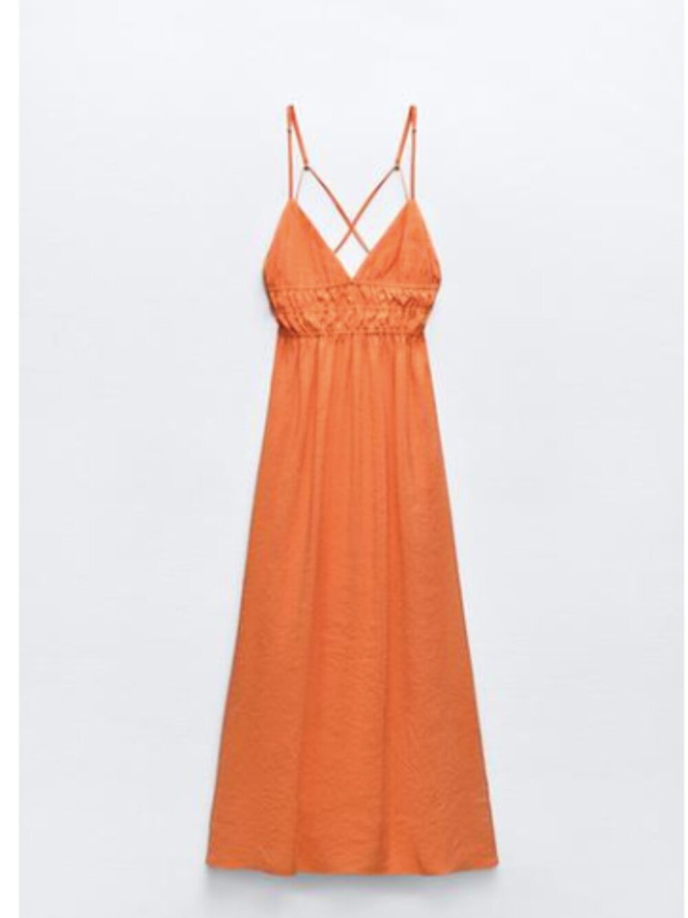 FLUID OPEN BACK ZARA DRESS - S